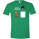 T-Shirts Heather Irish Green / S Why So Oreous Men's Semi-Fitted Softstyle