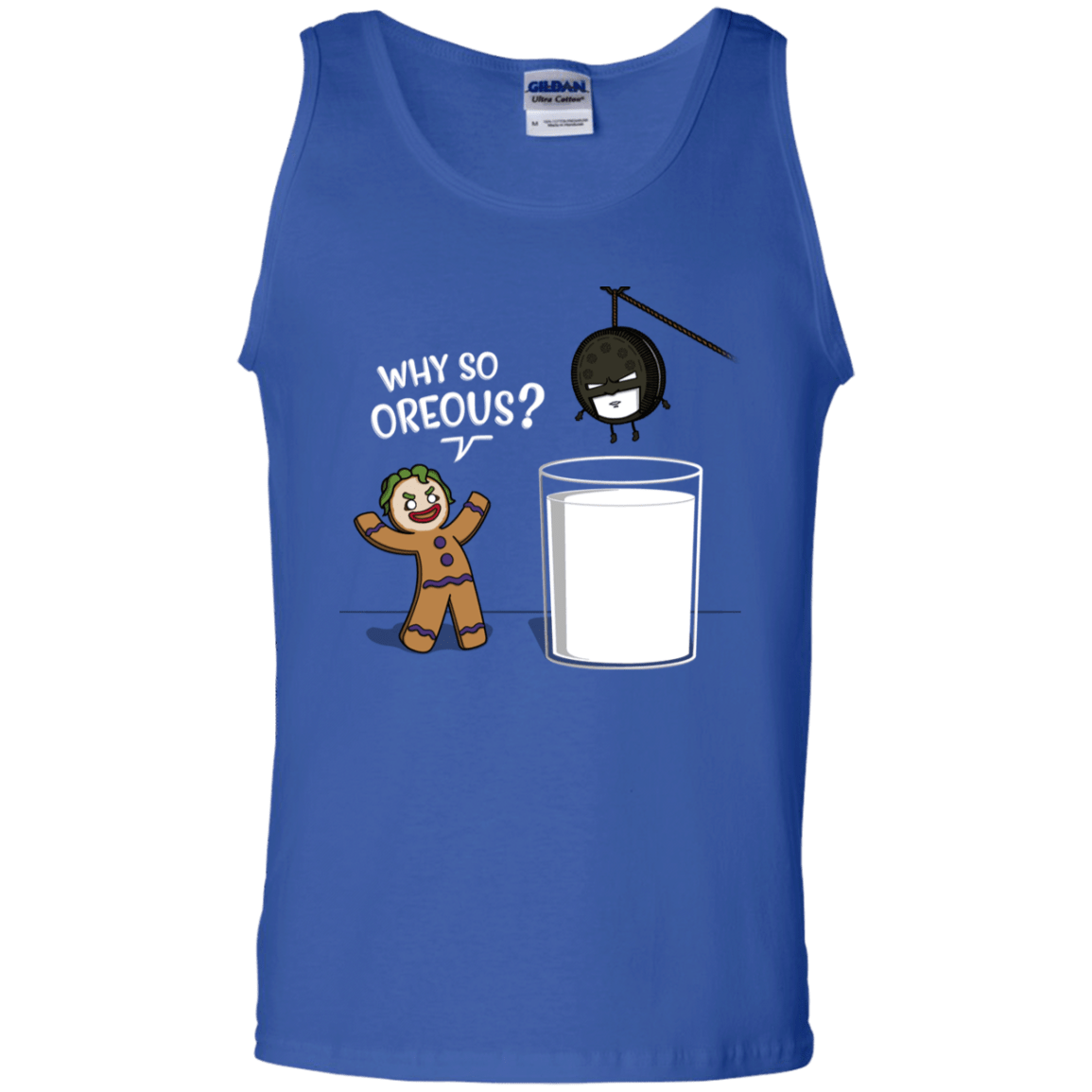 T-Shirts Royal / S Why So Oreous Men's Tank Top