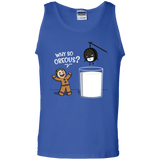 T-Shirts Royal / S Why So Oreous Men's Tank Top