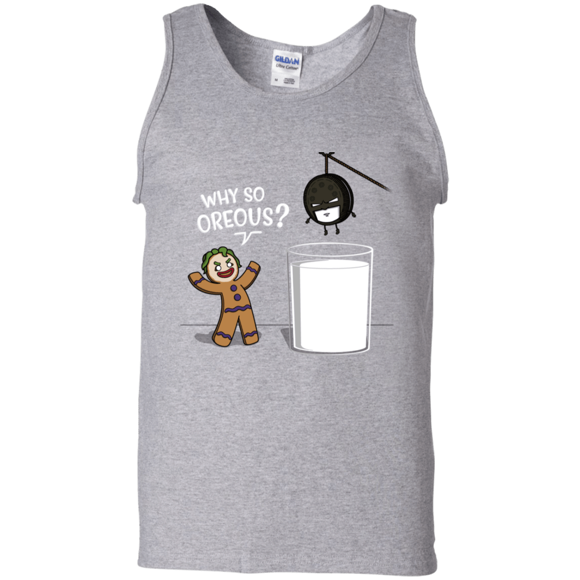 T-Shirts Sport Grey / S Why So Oreous Men's Tank Top