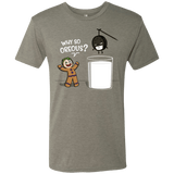 T-Shirts Venetian Grey / S Why So Oreous Men's Triblend T-Shirt