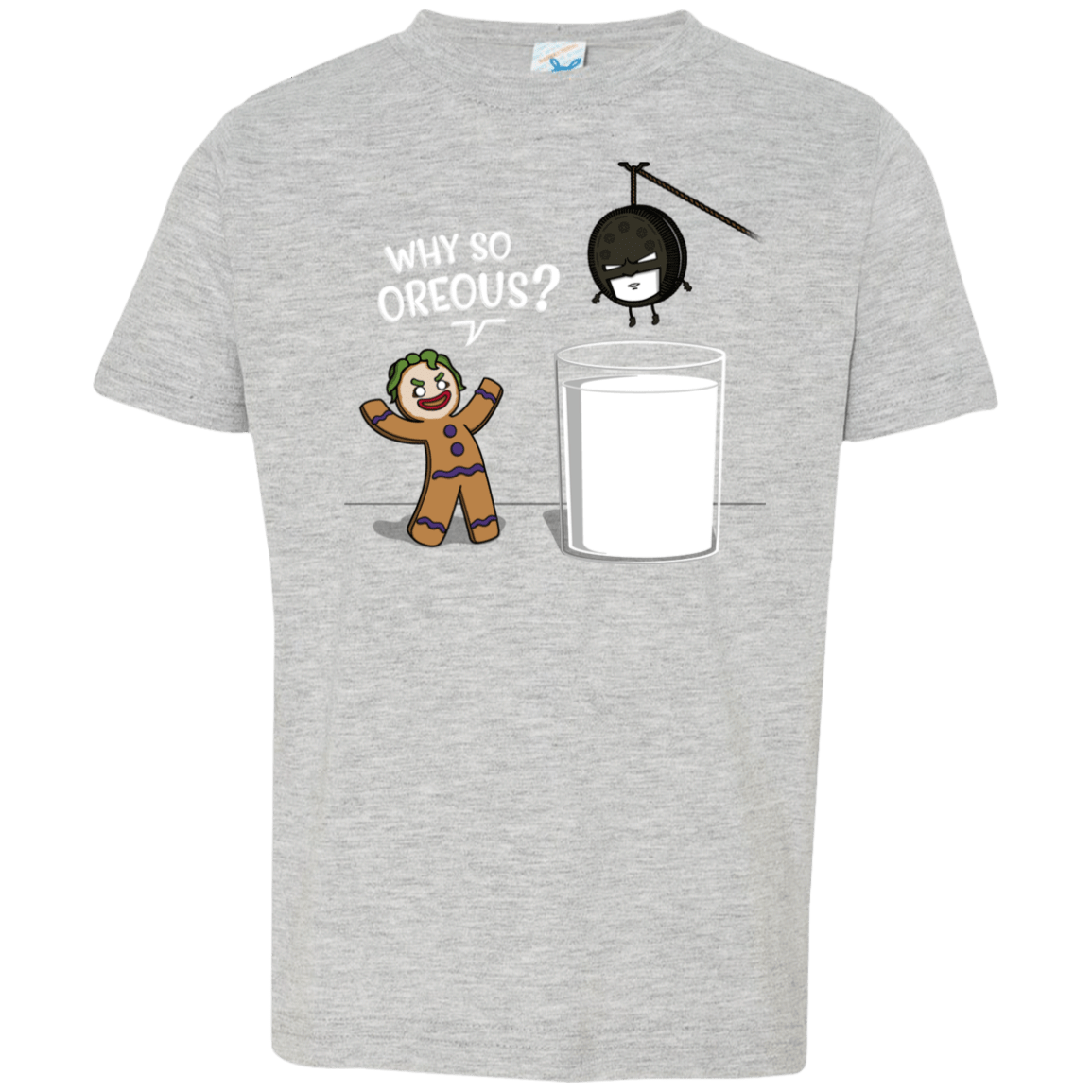 T-Shirts Heather Grey / 2T Why So Oreous Toddler Premium T-Shirt