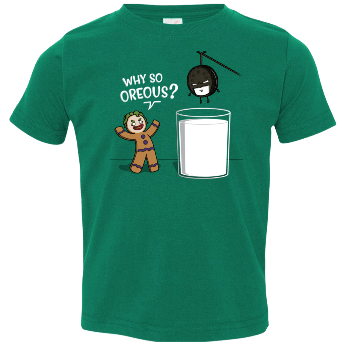 T-Shirts Kelly / 2T Why So Oreous Toddler Premium T-Shirt