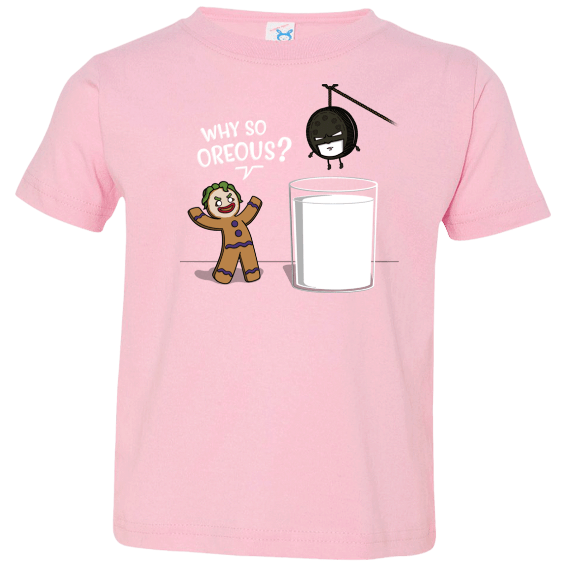 T-Shirts Pink / 2T Why So Oreous Toddler Premium T-Shirt