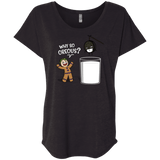 T-Shirts Vintage Black / X-Small Why So Oreous Triblend Dolman Sleeve