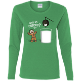 T-Shirts Irish Green / S Why So Oreous Women's Long Sleeve T-Shirt