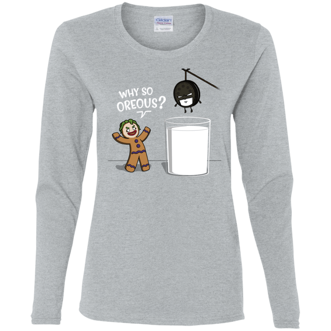 T-Shirts Sport Grey / S Why So Oreous Women's Long Sleeve T-Shirt