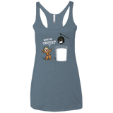T-Shirts Indigo / X-Small Why So Oreous Women's Triblend Racerback Tank