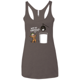 T-Shirts Macchiato / X-Small Why So Oreous Women's Triblend Racerback Tank