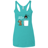 T-Shirts Tahiti Blue / X-Small Why So Oreous Women's Triblend Racerback Tank