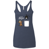 T-Shirts Vintage Navy / X-Small Why So Oreous Women's Triblend Racerback Tank