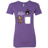 T-Shirts Purple Rush / S Why So Oreous Women's Triblend T-Shirt