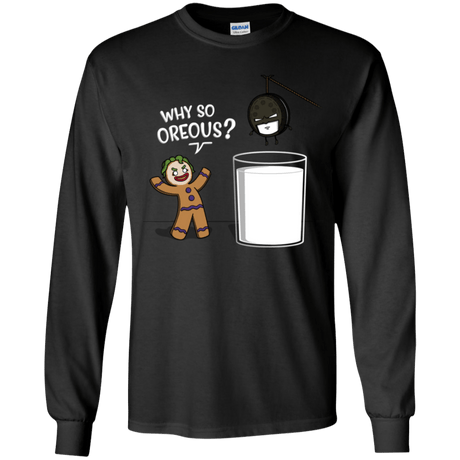 T-Shirts Black / YS Why So Oreous Youth Long Sleeve T-Shirt
