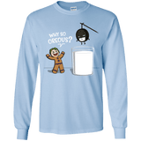 T-Shirts Light Blue / YS Why So Oreous Youth Long Sleeve T-Shirt