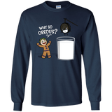 T-Shirts Navy / YS Why So Oreous Youth Long Sleeve T-Shirt