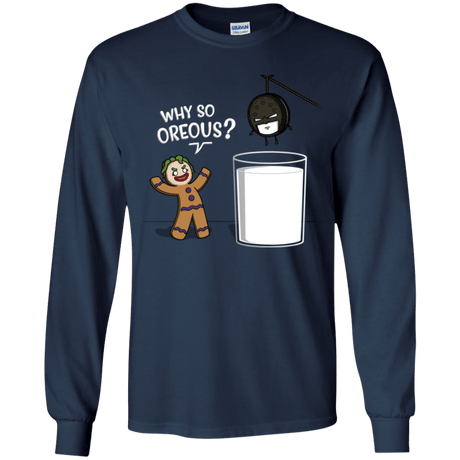 T-Shirts Navy / YS Why So Oreous Youth Long Sleeve T-Shirt