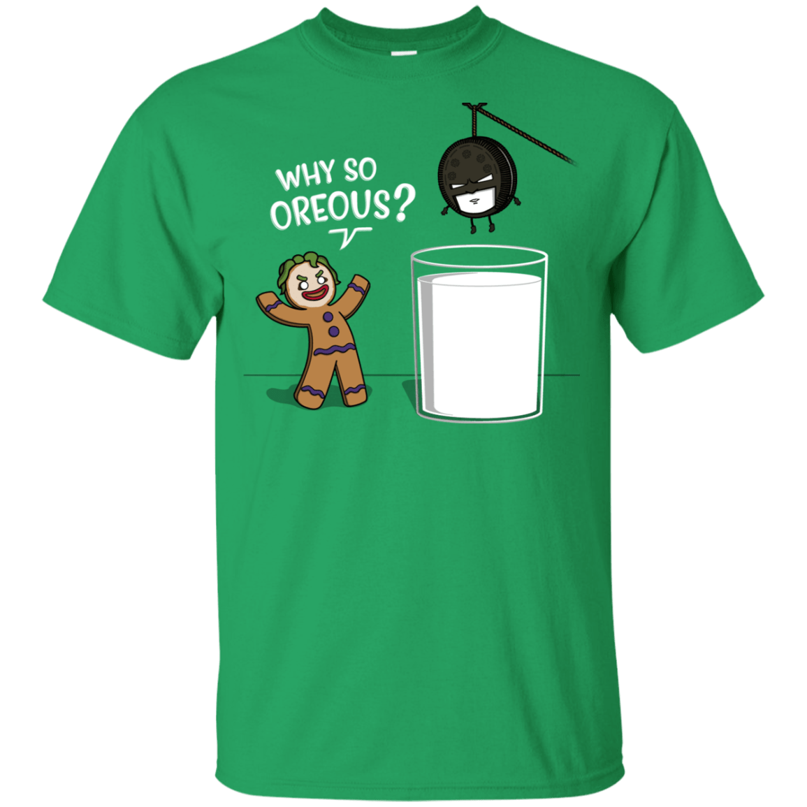 T-Shirts Irish Green / YXS Why So Oreous Youth T-Shirt