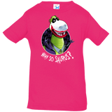 T-Shirts Hot Pink / 6 Months Why So Saurus Infant Premium T-Shirt