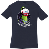 T-Shirts Navy / 6 Months Why So Saurus Infant Premium T-Shirt
