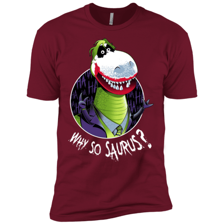 T-Shirts Cardinal / X-Small Why So Saurus Men's Premium T-Shirt