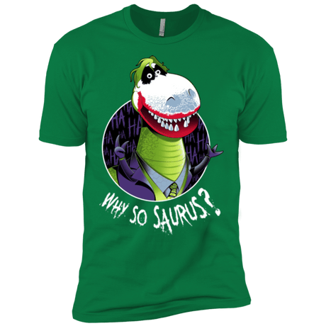 T-Shirts Kelly Green / X-Small Why So Saurus Men's Premium T-Shirt