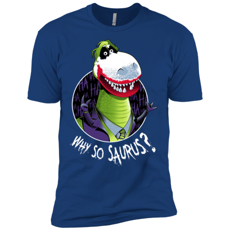 T-Shirts Royal / X-Small Why So Saurus Men's Premium T-Shirt