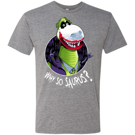 T-Shirts Premium Heather / Small Why So Saurus Men's Triblend T-Shirt
