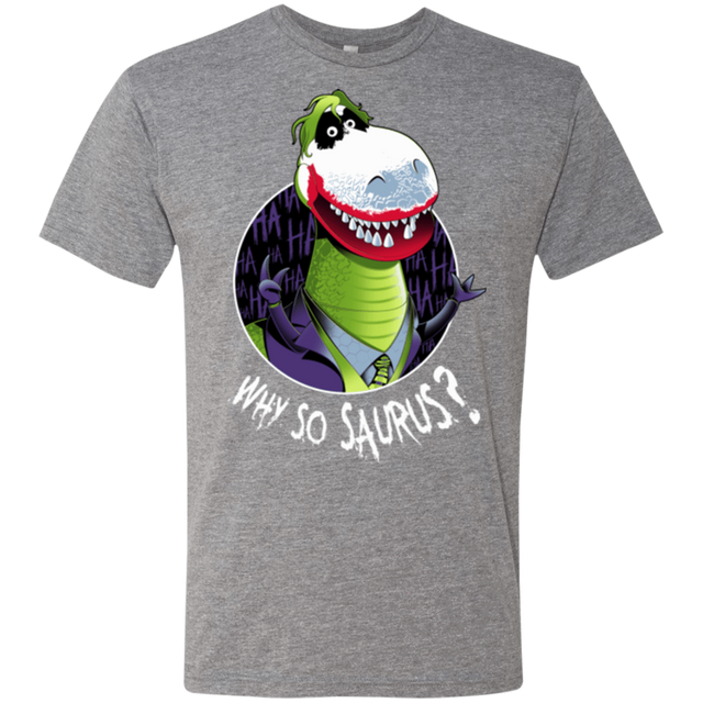 T-Shirts Premium Heather / Small Why So Saurus Men's Triblend T-Shirt