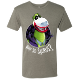 T-Shirts Venetian Grey / Small Why So Saurus Men's Triblend T-Shirt