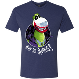 T-Shirts Vintage Navy / Small Why So Saurus Men's Triblend T-Shirt