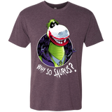 T-Shirts Vintage Purple / Small Why So Saurus Men's Triblend T-Shirt