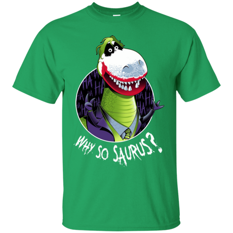 T-Shirts Irish Green / Small Why So Saurus T-Shirt