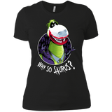 T-Shirts Black / X-Small Why So Saurus Women's Premium T-Shirt