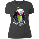 T-Shirts Heavy Metal / X-Small Why So Saurus Women's Premium T-Shirt