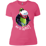 T-Shirts Hot Pink / X-Small Why So Saurus Women's Premium T-Shirt