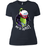 T-Shirts Indigo / X-Small Why So Saurus Women's Premium T-Shirt