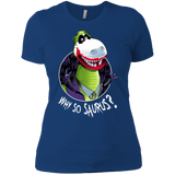 T-Shirts Royal / X-Small Why So Saurus Women's Premium T-Shirt