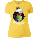T-Shirts Vibrant Yellow / X-Small Why So Saurus Women's Premium T-Shirt
