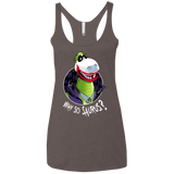 T-Shirts Macchiato / X-Small Why So Saurus Women's Triblend Racerback Tank