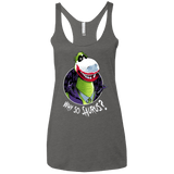 T-Shirts Premium Heather / X-Small Why So Saurus Women's Triblend Racerback Tank