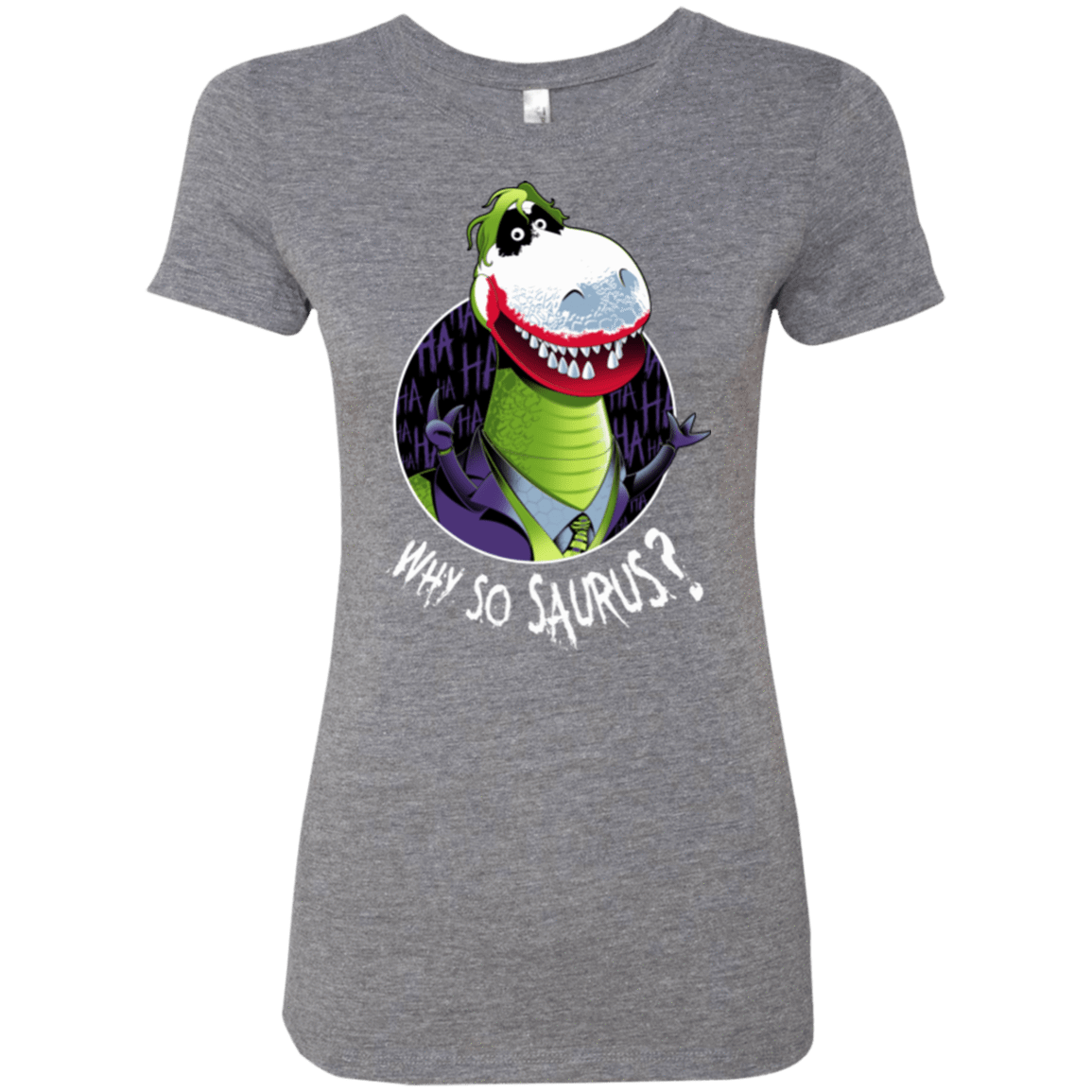 T-Shirts Premium Heather / Small Why So Saurus Women's Triblend T-Shirt