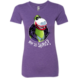 T-Shirts Purple Rush / Small Why So Saurus Women's Triblend T-Shirt