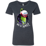 T-Shirts Vintage Navy / Small Why So Saurus Women's Triblend T-Shirt