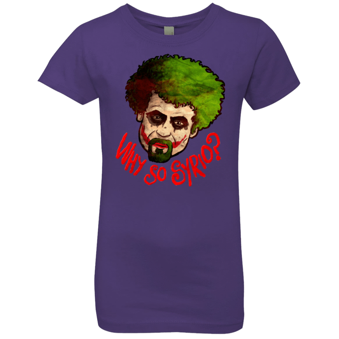 T-Shirts Purple Rush / YXS Why So Syrio Girls Premium T-Shirt