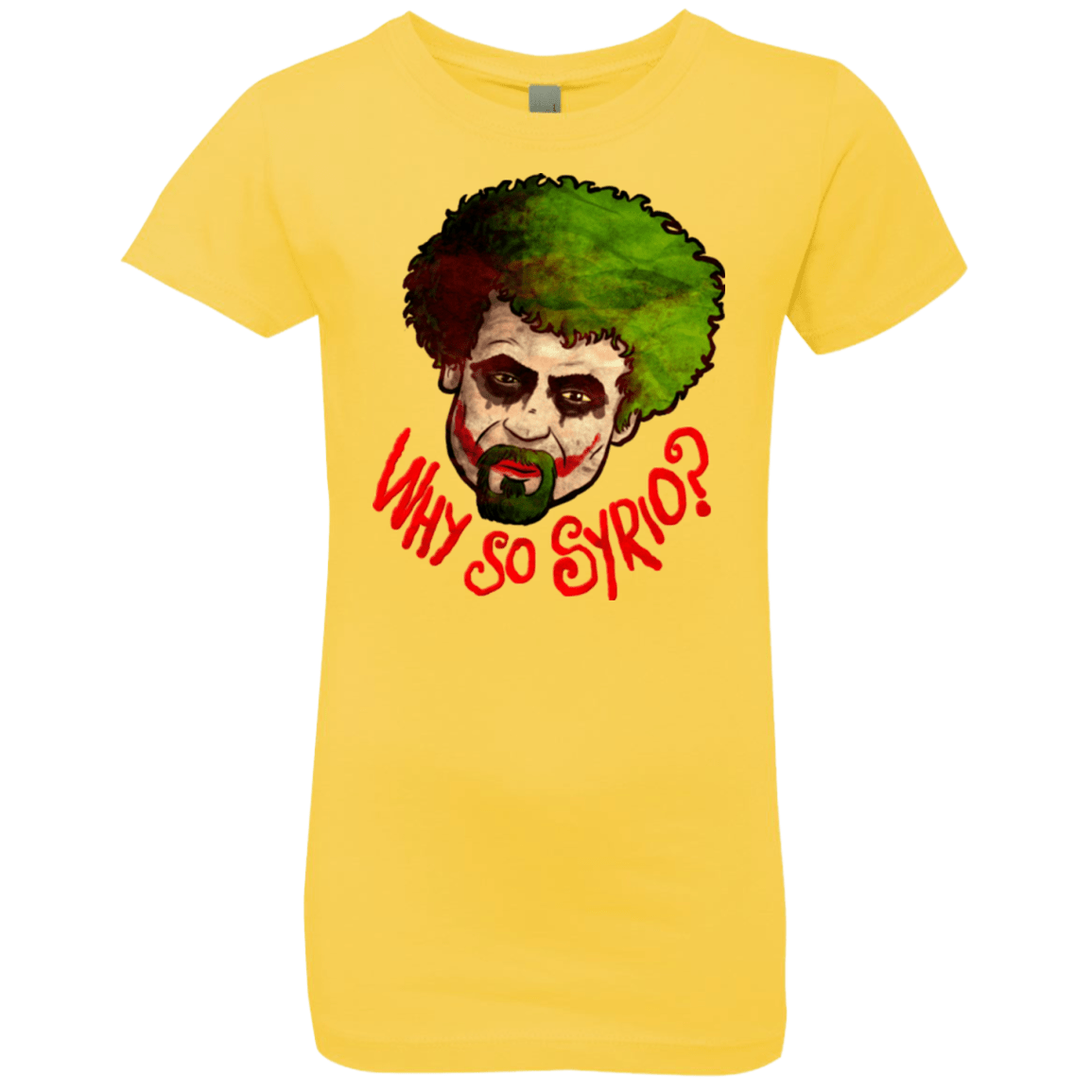 T-Shirts Vibrant Yellow / YXS Why So Syrio Girls Premium T-Shirt