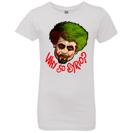 T-Shirts White / YXS Why So Syrio Girls Premium T-Shirt