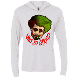 T-Shirts Heather White / X-Small Why So Syrio Triblend Long Sleeve Hoodie Tee