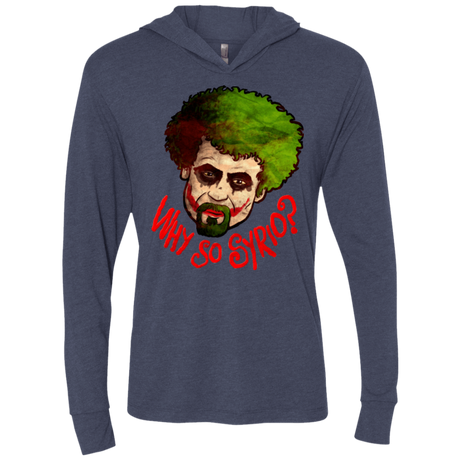 T-Shirts Vintage Navy / X-Small Why So Syrio Triblend Long Sleeve Hoodie Tee
