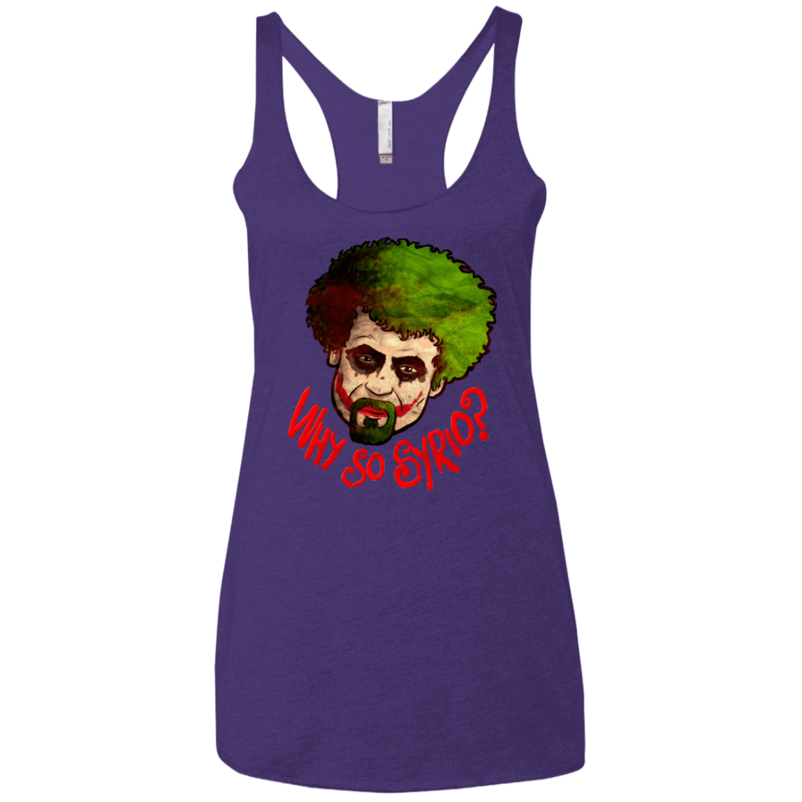 T-Shirts Purple / X-Small Why So Syrio Women's Triblend Racerback Tank