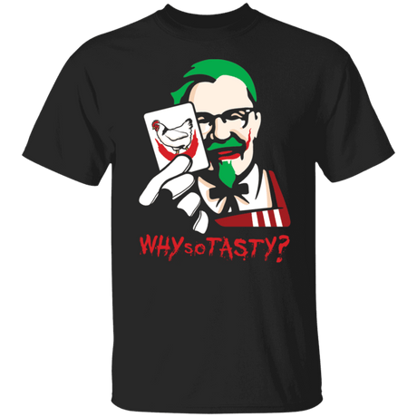 T-Shirts Black / S Why So Tasty T-Shirt